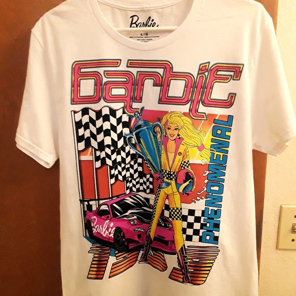 Barbie Other - New Race Car Barbie Graphic T Shirt